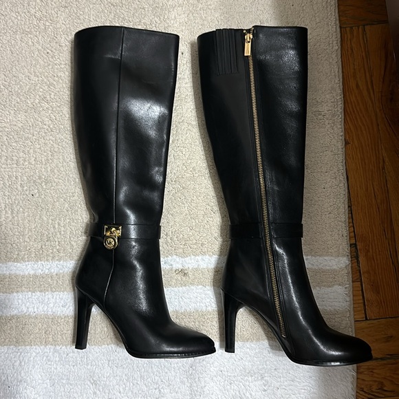 Michael Kors real leather heel boots - Picture 2 of 9